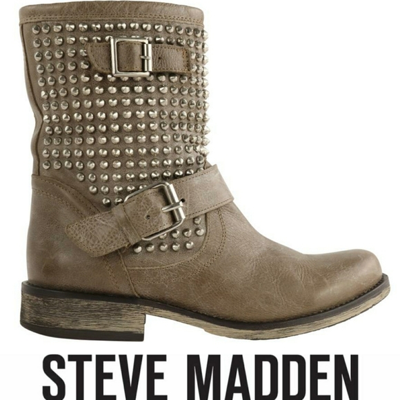 Steve Madden Shoes - Steve Madden Monicaa Studded Boot EUC